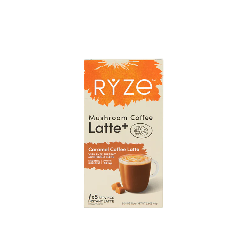 RYZE Caramel Coffee Latte Carton