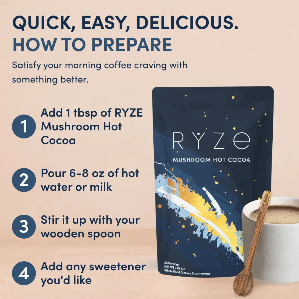 RYZE RYZE Ritual Set (Cocoa + Coffee)