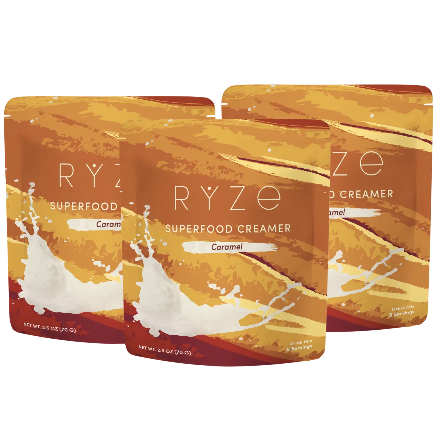 RYZE Caramel Creamer 3-Pack