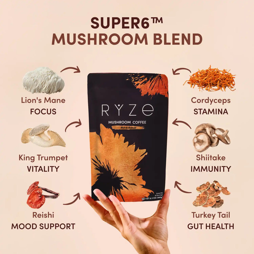 RYZE Mushroom Coffee Ritual Set