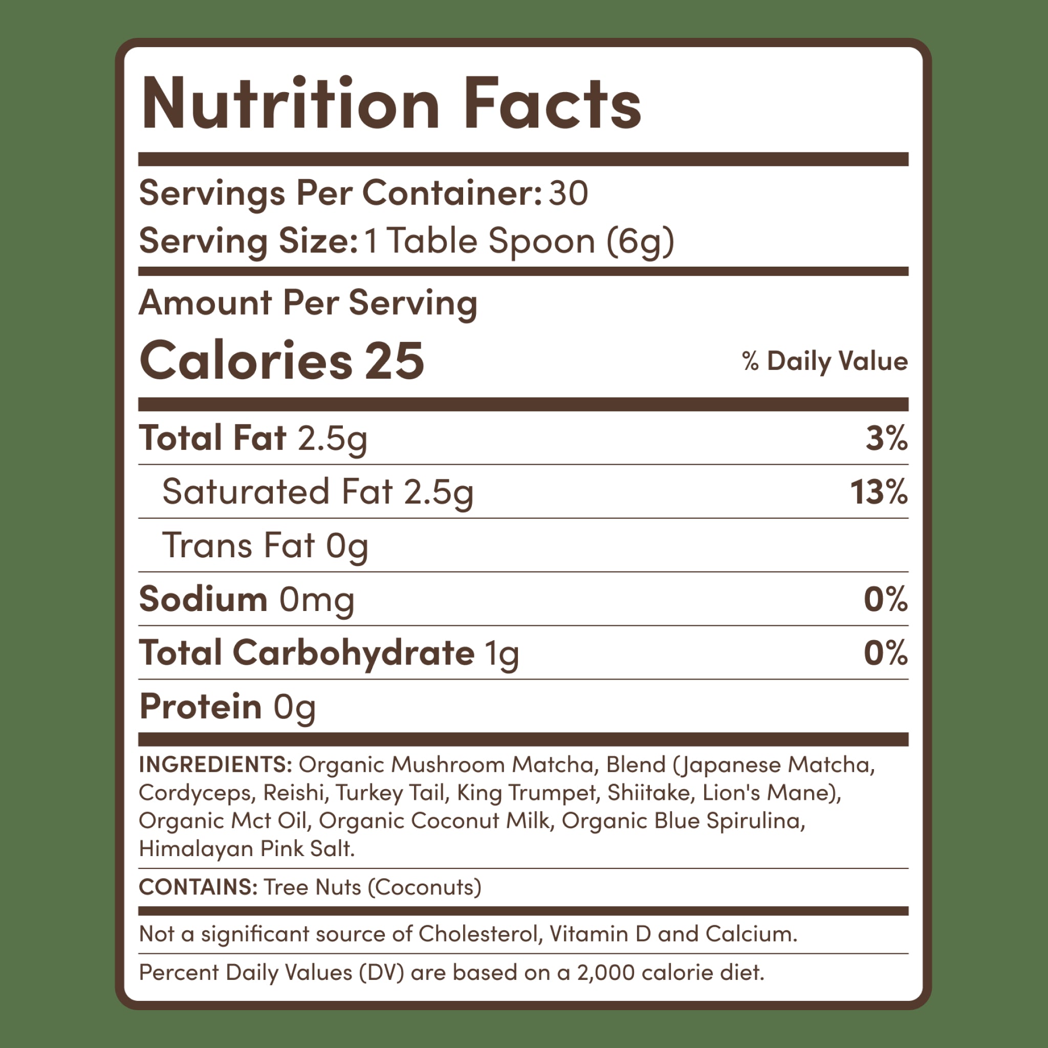RYZE Mushroom Matcha (1 Pack - 30 Servings)