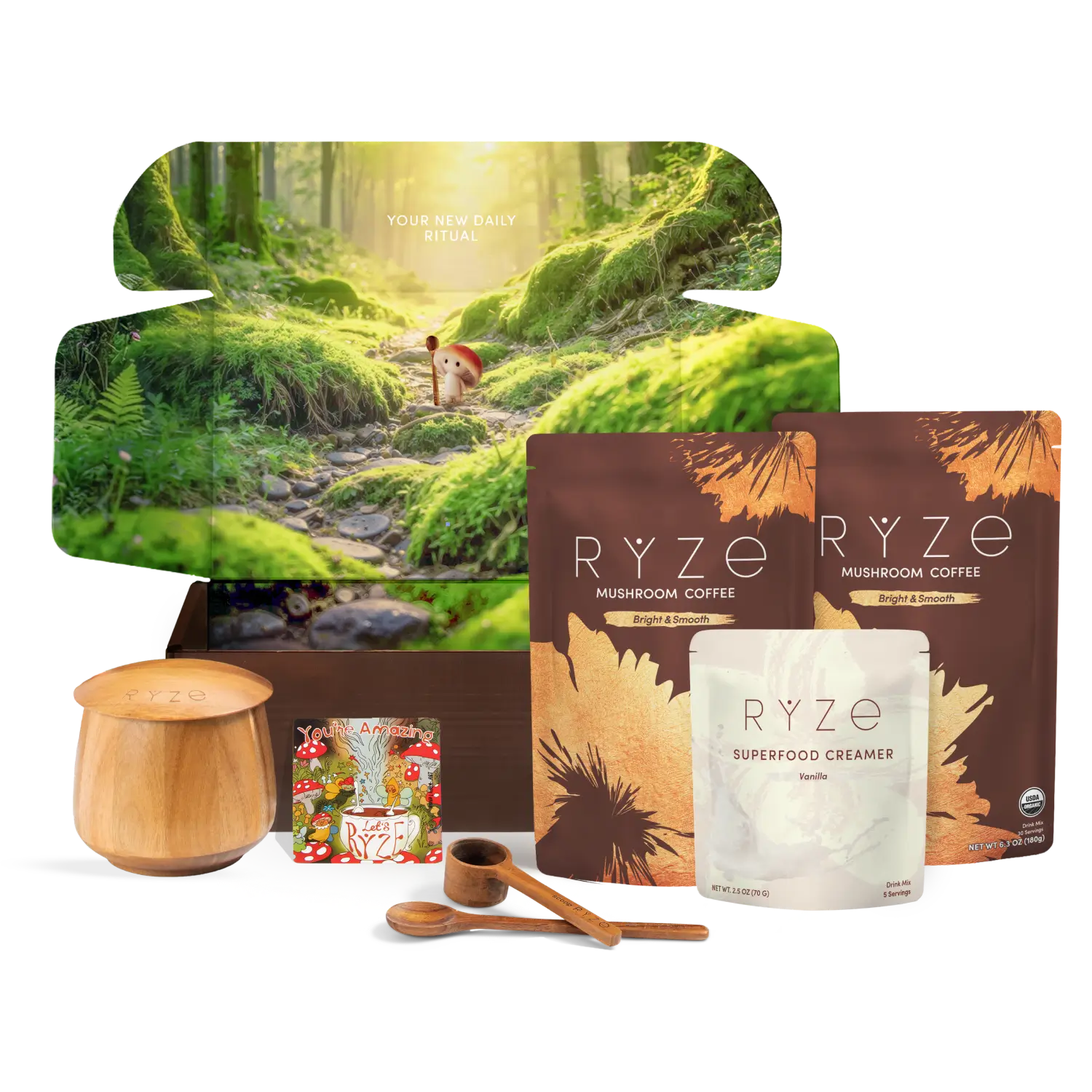 RYZE Ritual Set + Creamer 3 Month Plan