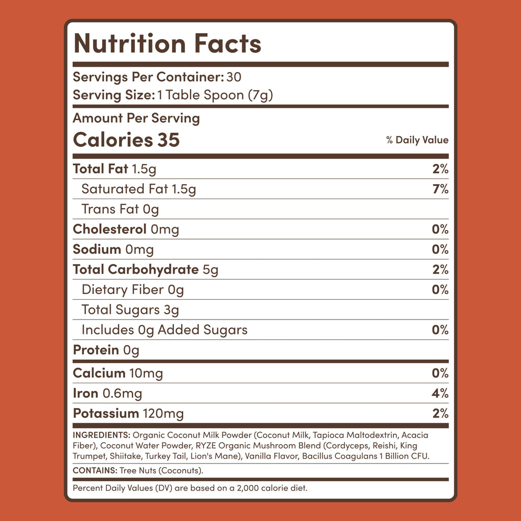RYZE Superfood Creamer (30 Servings)